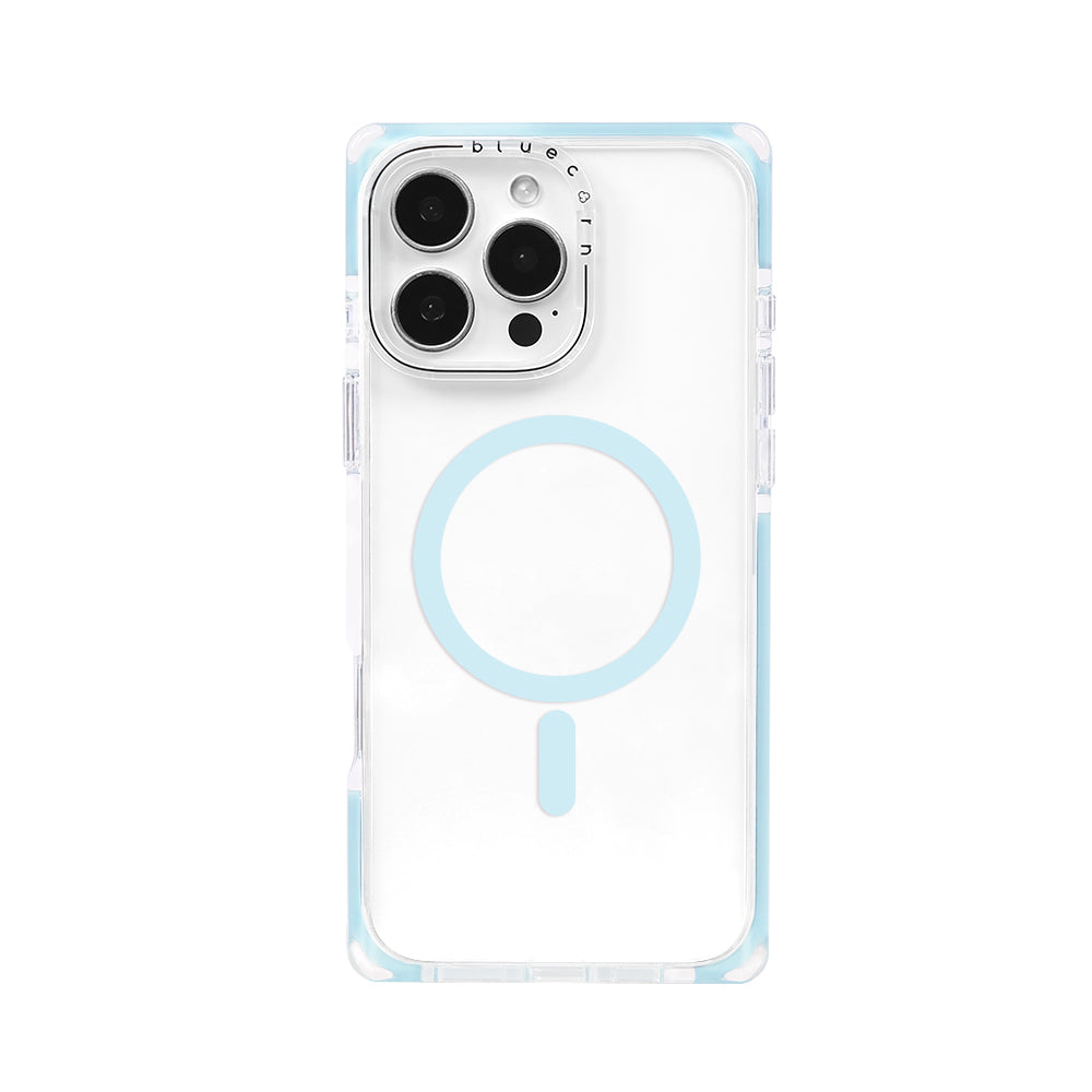 Milkangle Series Protective Case for iPhone | Clear Blue