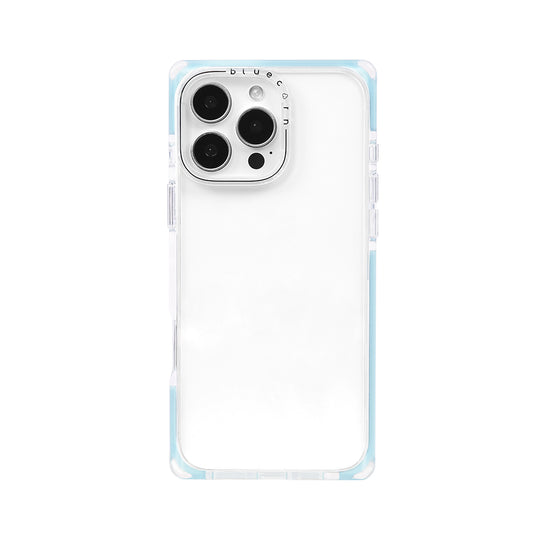 Milkangle Series Protective Case for iPhone | Clear Blue