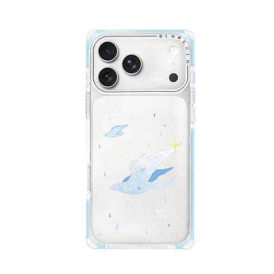 White Dove on Rainy Days