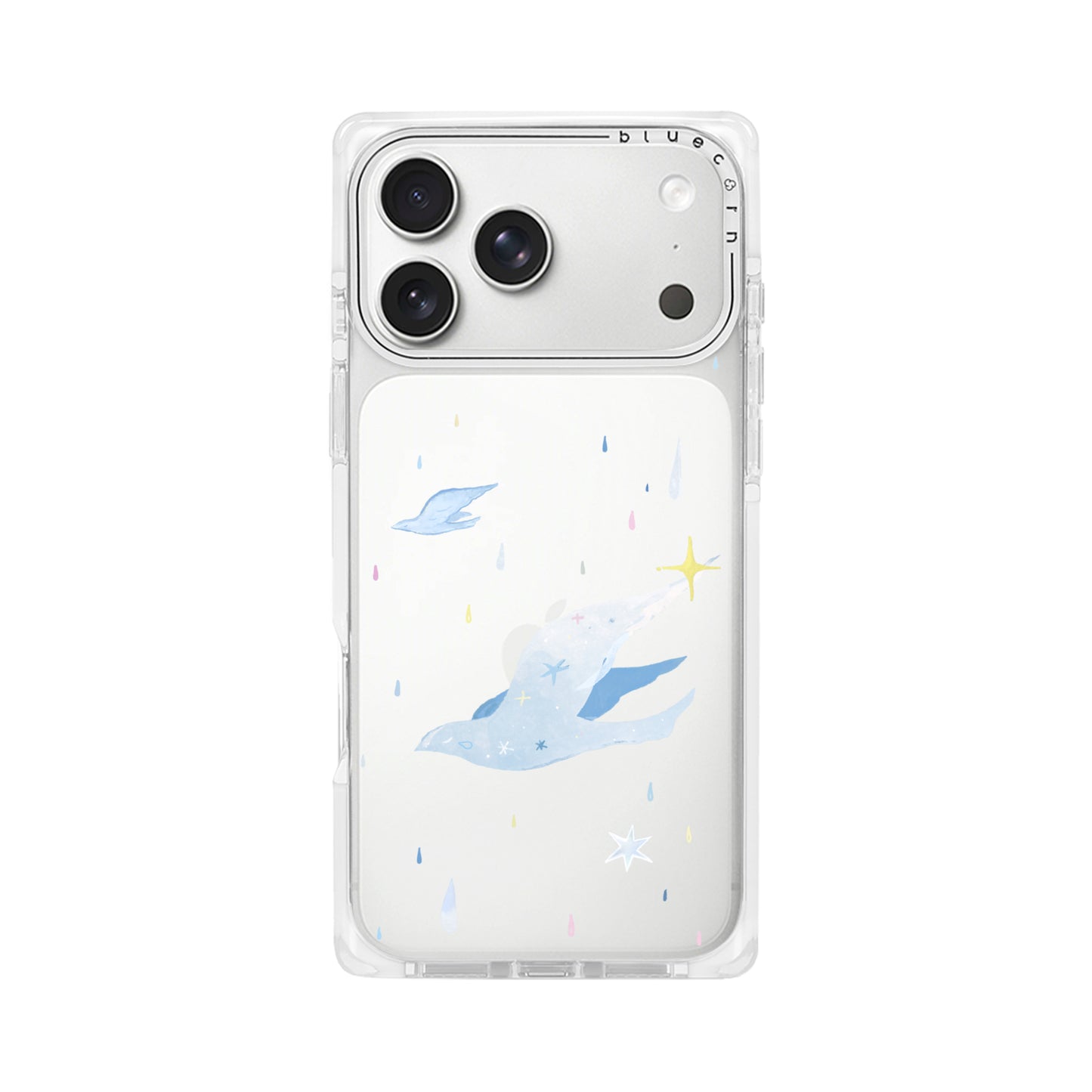 White Dove on Rainy Days