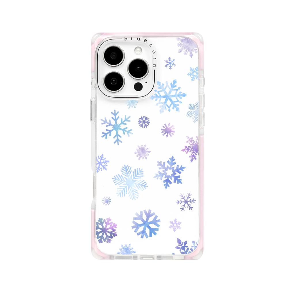 Blue Purple Snowflakes