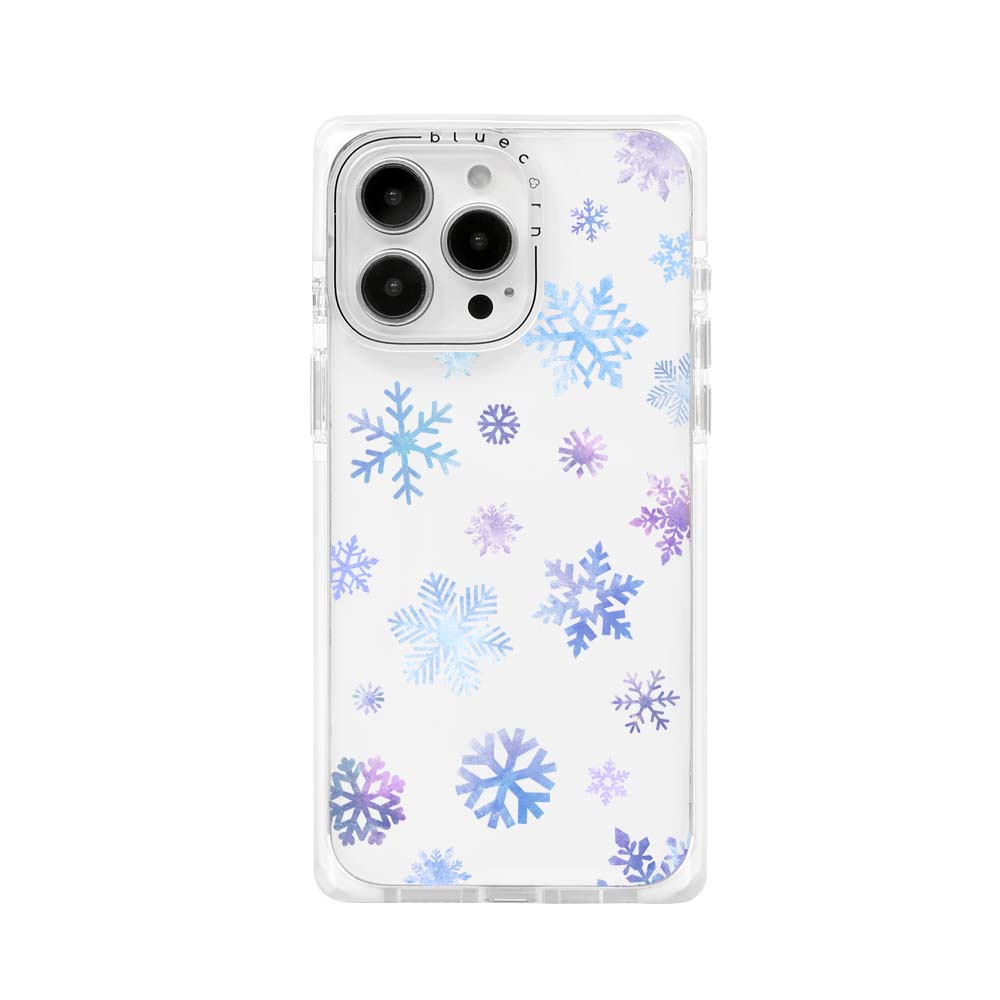 Blue Purple Snowflakes