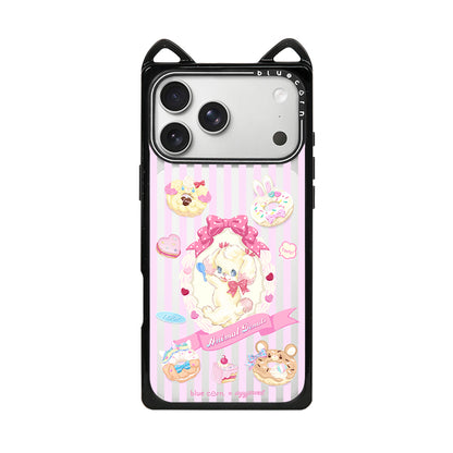Animal Donuts Cat Ear Case - 猫耳 - Non-Magnetic