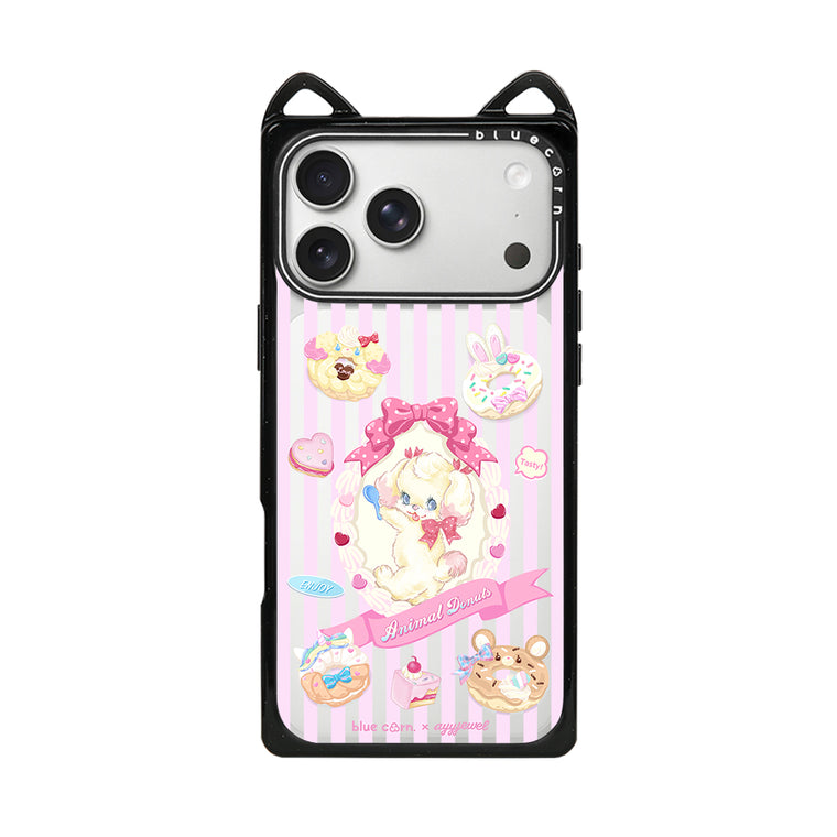 Animal Donuts Cat Ear Case