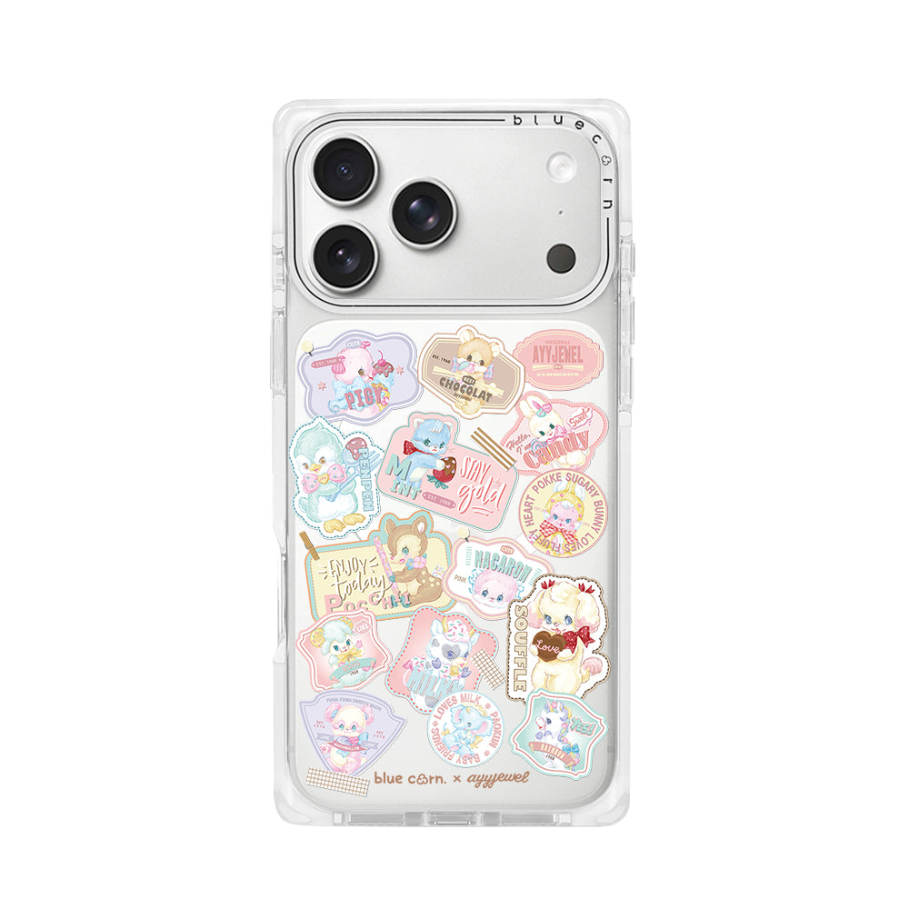 Ayyjewel Stickers - 牛奶布丁 - Magnetic