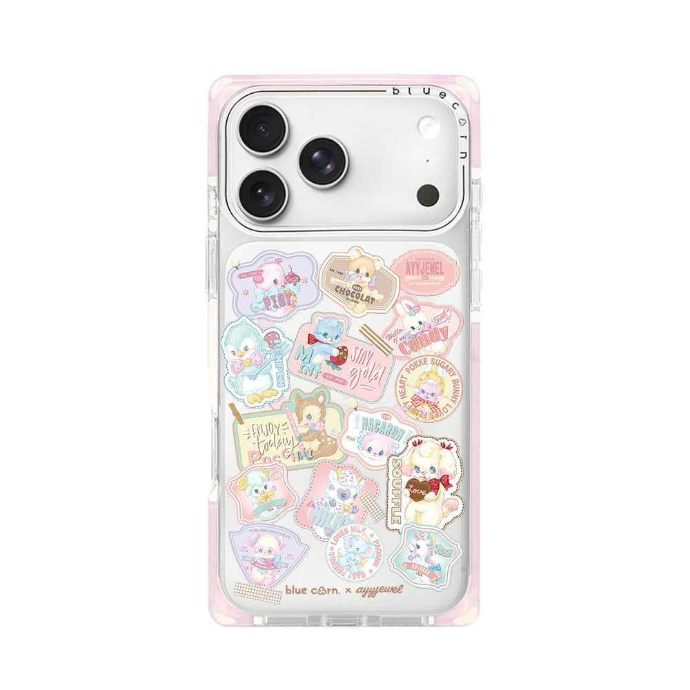 Ayyjewel Stickers - 草莓布丁 - Magnetic