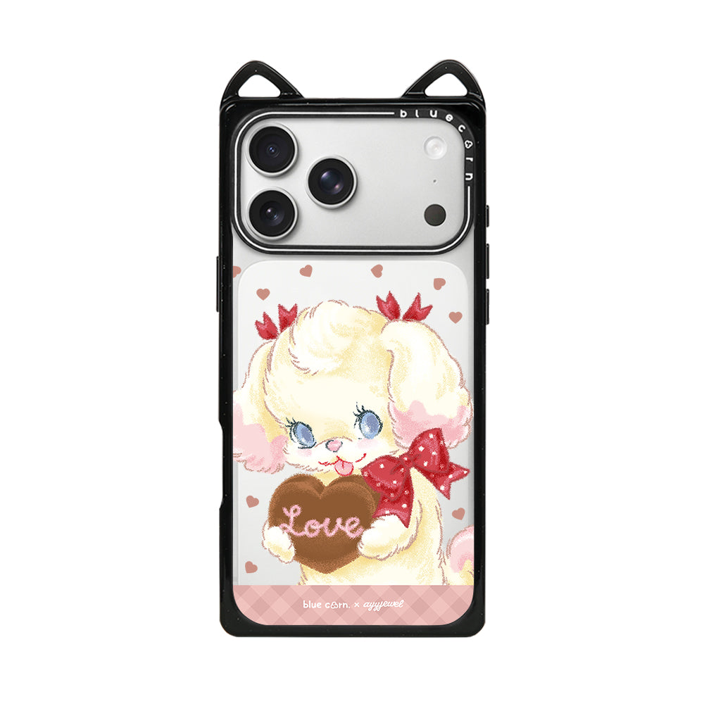 Sweetheart Puppy Cat Ear Case - 猫耳 - Non-Magnetic