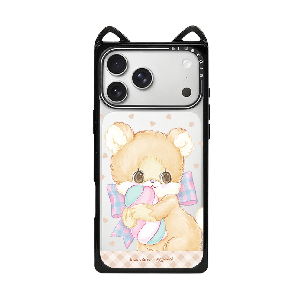 Candy Bear Cat Ear Case - 猫耳 - Non-Magnetic