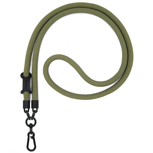 Forest Green Crossbody Phone Climbing Rope with Card