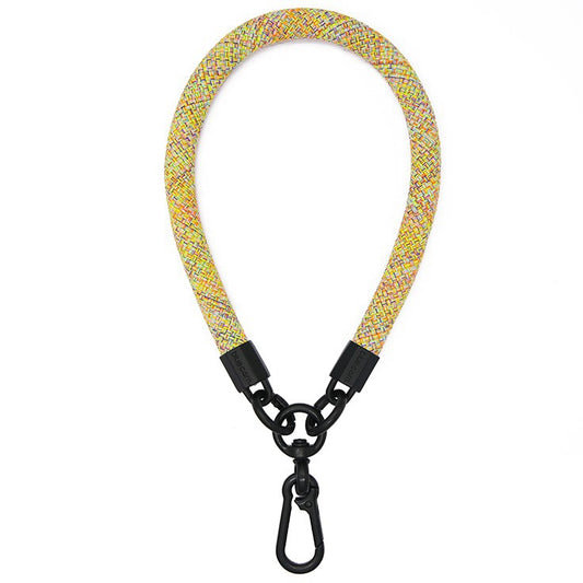 Yellow Grain Climbing Rope Phone Strap