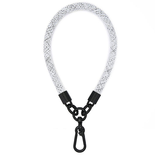 White Grain Climbing Rope Phone Strap