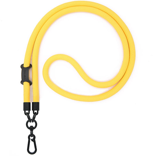 Yellow Crossbody Phone Climbing Rope with Card