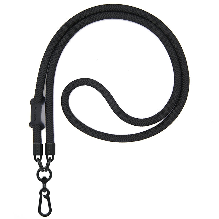 Black Crossbody Phone Climbing Rope with Card